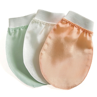 Gants de bain exfoliants en fausse soie, marque privée d'usine, faits à la main, réutilisables, pour hommes et femmes, pour le lavage du corps et l'élimination des peaux mortes