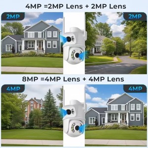 Dürbün gece görüş HD güneş kamera ev açık tam renkli kamera WIFI ağ kablosuz güneş izleme - Product Image 3