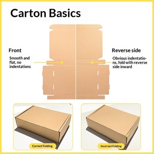Boîtes d'expédition personnalisées avec logo pour vêtements e-commerce – Emballage en carton rigide durable - Product Image 3