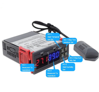 Contrôleur Numérique Intelligent de Température et d'Humidité STC-3028