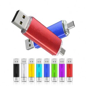 โลโก้สั่งทำได้ แฟลชไดรฟ์ 2-in-1 ความจุ 4GB ถึง 128GB แบบ USB Type C 3.0 และ 2.0 - Product Image 2