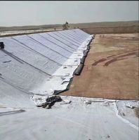 Géotextile aiguilleté résistant au vieillissement pour la protection des pentes de rive
