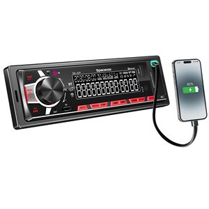 <span class=keywords><strong>Autoradio</strong></span> OK-<span class=keywords><strong>JVC</strong></span> 1 Din Lecteur MP3 avec <span class=keywords><strong>Bluetooth</strong></span> 4x45W & Subwoofer 5V DSP & Câble de charge rapide rétractable 120W 1M - Product Image 5