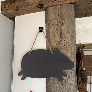 Personnalisé personnalisé gravé à la main moderne <span class=keywords><strong>ardoise</strong></span> jardin maison signes et plaques pour montage mural <span class=keywords><strong>extérieur</strong></span> décoration de noël - Product Image 3