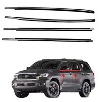 Bande d'étanchéité Windows Seal Door Belt Moulage Weather Strip Remplace la bande d'étanchéité de fenêtre pour Toyota Sequoia 08-16