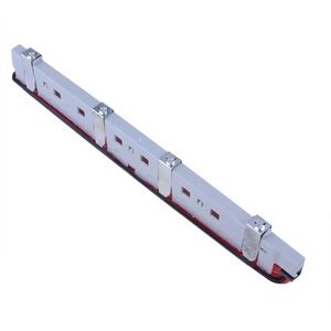 Luz de freno de montaje alto para Mercedes-Benz Clase C W203 2000-2007, lámpara de señal de giro roja y negra M004 - Product Image 1