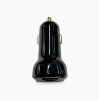 Cargador de Coche Móvil de 65W, Cargador Rápido para Vehículos Eléctricos, PD65W USB C, Carga Rápida, 2 Puertos, Cargador de Teléfono, Enchufe Universal