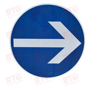 Özel alüminyum yüksek iyi yansıma işareti sonrası karayolu güvenliği uyarı trafik işaretleri ile yazdırılabilir yansıtıcı kaplama - Product Image 2