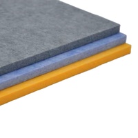 Panneaux acoustiques de plafond en feutre PET 100% polyester recyclé, panneaux acoustiques en polyester absorbant le son
