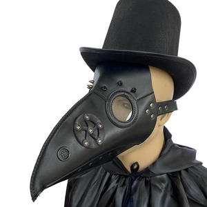 Maschera da Medico della Peste Punk Vintage in Lattice, Costume Steampunk con Becco d'Uccello per Halloween, Cosplay e Feste - Product Image 4