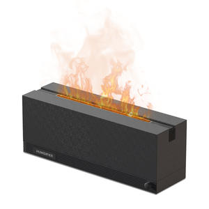 Humidificateur d'aromathérapie créatif transfrontalier avec effet flamme et grande production de brume pour usage domestique - Product Image 1