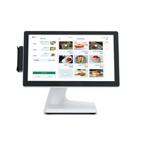 Caja registradora con pantalla táctil todo en uno de 15,6 pulgadas personalizada al por mayor Soporte de terminal POS todos los sistemas de pago software Windows