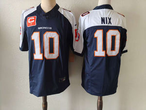 Jersey Fashion Denver Kustom 10 #   <span class=keywords><strong>2</strong></span> #   15 #   Jersey Tim Permainan Jahitan Jersey American Football - Product Image 1