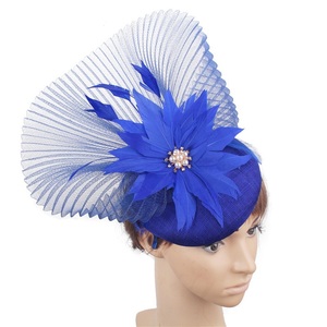新时尚女性婚礼帽子教堂迷人的女性 - Product Image 5