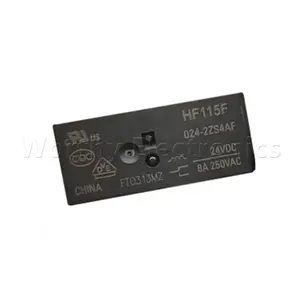 Módulo componente eletrônico do relé do MERGULHO HF115F/024-2ZS4AF do relé 24VDC 8A 5PIN do poder