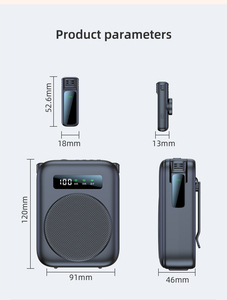 M10 Portable Sans Fil Microphone Haut-Parleur Amplificateur Enseignement <span class=keywords><strong>Tour</strong></span> Lecteur Haut-Parleur - Product Image 3