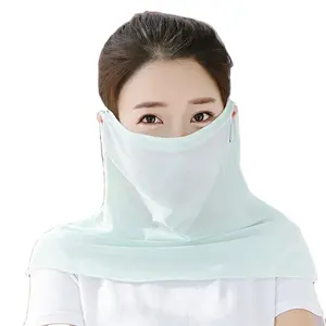 Оптовая продажа, женская летняя Солнцезащитная маска для лица для гольфа с УФ-защитой, легкий летний защитный шейный шарф, бандана