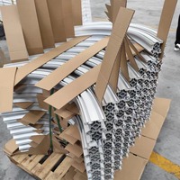 Perfil de Aluminio Industrial Curvado CNC Personalizado para Sistema de Manipulación de Carga Aérea ULD