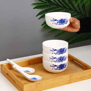 Venta al por mayor 4 "/4,5"/5 "/6"/7 "/8" porcelana china tazón barato/cuencos de <span class=keywords><strong>sopa</strong></span> de cerámica con logotipo personalizado e impreso su imagen - Product Image 3