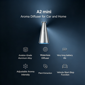 3004 Quiet <strong>Scent</strong> Diffuser for Bedroom for Yoga Studio <strong>Library</strong> Potable Style with Long Lasting Battery - Product Image 4