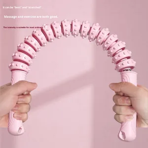 Bâton de <span class=keywords><strong>Massage</strong></span> méridien complet du corps des femmes rouleau de balle de pointe de dent de loup Flexible pour Yoga Fitness accessoires de <span class=keywords><strong>Massage</strong></span> sportif - Product Image 4