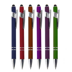 قلم كرة معدني مخصص للترويج الفاخر مع شعار