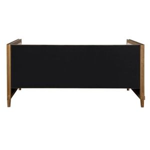 Beige Velvet Upholstered <b>Foldable</b> 1pc Day Bed Light Oak Bed Frame Nailhead Trim Bedroom Furniture <b>Mattress</b> Living Room Hotel - Product Image 4