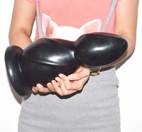 12.2" Monster Buttplug Extreme, Tapón Anal de Silicona Súper Grueso y Ancho, Impermeable, Dildo XXL en Forma de Calabaza