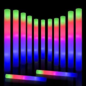 Bâton lumineux LED sans fil à piles Glimmer Wand, couleurs rouge, vert, bleu, pour la rentrée scolaire, cadeaux de fête, certifié CE - Product Image 1