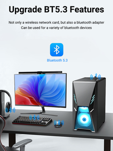 Nuevo Adaptador WiFi 6 Mini USB de 900Mbps de Doble Banda y Alta Ganancia con Bluetooth 5.3 para Aplicaciones de PC Inalámbricas y Redes Inalámbricas - Product Image 6