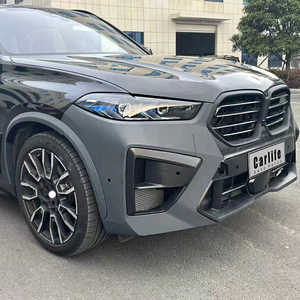 Para BMW X5 G05 2019-2022 conversión a 2024 F95 LCI X5M estilo Facelift parachoques kit de carrocería con faldón lateral. - Product Image 3