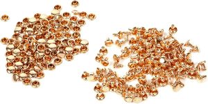 Kodrily <b>Leather</b> <b>Rivets</b> Pcs Copper <b>Rivets</b> X Mm <b>Leather</b> <b>Rivet</b> Kit Double Cap <b>Rivets</b> For <b>Leather</b> Crafting Metal <b>Rivets</b> For Fabric B - Product Image 4
