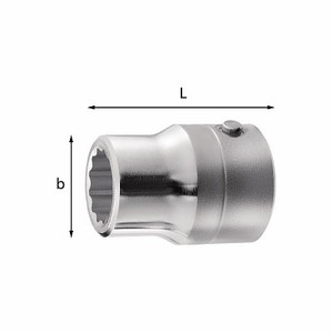 Herramienta de accionamiento hexagonal métrica Socket 235 3/4 PN para reparación automotriz - Product Image 1