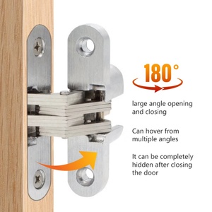 Charnière de porte à grand angle d'ouverture et de fermeture, anti-corrosion, haute résistance, pour portes en bois, fermeture douce, pour meubles d'appartement - Product Image 2