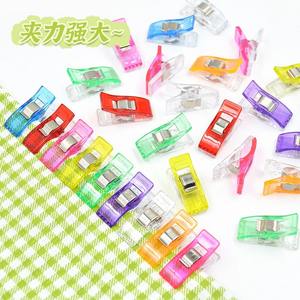 Clips en plastique colorés pour couture, patchwork, point de croix, clips de bordure à tête plate durables, couleurs mélangées, origine Zhejiang - Product Image 4