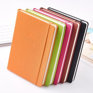 Planner Journal Notebook Wholesale Custom Printing A5 Diary Leather Paper Hardover Business School Diary Journal Planners Agenda Text Book Notebooks