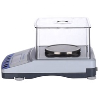 Balance analytique électronique numérique de laboratoire haute précision 100g/200g/300g/510g 1mg, acier inoxydable 304, interface RS232/USB, garantie 1 an
