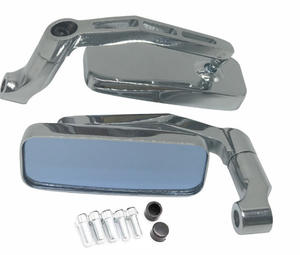 Espejos Laterales Modificados al por Mayor para Motocicletas Kawasaki, Suzuki, Honda, Yamaha, Espejo Retrovisor de Plástico Nuevo - Product Image 4