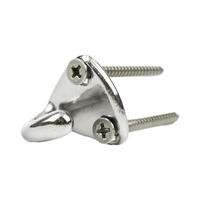 Acier inoxydable 316 Marine Snap Fender Hook Plate Fitted Openable Hook 24x36 Mousqueton Ship Kayak Yacht Boat Hardware Accessories