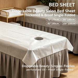 Draps jetables en gros pour salon de beauté, en tissu non tissé, épaissis, imperméables, résistants à l'huile, outils de maquillage, pour le corps, GZ RTS, en vrac, assortis - Product Image 3