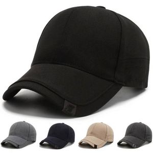 Gorras de Béisbol de 6 Paneles de Poliéster Lisas y Económicas para Marca Privada - Product Image 5