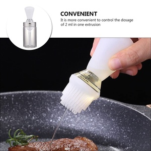 Silicone BBQ Oil Brush with Eco-Friendly Design for Oil and Vinegar Dispensing and Basting - Product Image 3