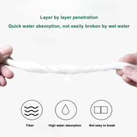 Papier toilette jetable de qualité supérieure, résistant, doux, biodégradable, en pâte de bois vierge, emballage personnalisé, pour salle de bain
