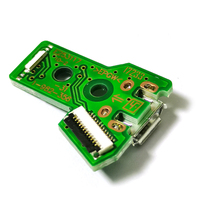 Ersatz-JDS-050 Ladeans chluss Socket Ladegerät Board mit 12 PIN Flex Kabel für PS4 Controller Reparatur teile
