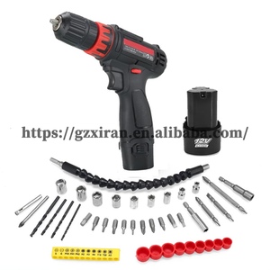 Taladro manual profesional de <span class=keywords><strong>12V</strong></span>, destornillador inalámbrico recargable de litio para quitar e instalar tornillos - Product Image 4