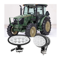 Lampe de travail LED 40W Wide Flood Beam pour John Deere RE269637 RE269640 Lampe de travail LED ovale