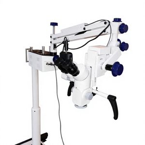 Binocular LED Surgical Operating Microscope 3 Step Zoom Magnification 12.5x WF Eyepiece Coaxial <b>Illumination</b> - Product Image 1