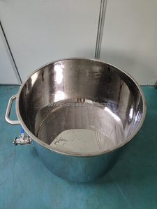 Ce Tùy Chỉnh Kích Thước Công Suất Lớn Chất Lỏng Vật Liệu Lưu Trữ <span class=keywords><strong>Tank</strong></span> Thép Không Gỉ Thực Phẩm Xe Tăng Với Side Xả - Product Image 3