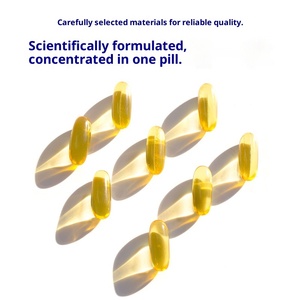 Capsules d'huile de poisson de mer profonde naturelle <span class=keywords><strong>DHA</strong></span> <span class=keywords><strong>EPA</strong></span>, 1g par capsule, 50 unités, soutien pour la santé oculaire des adultes, 2 capsules par jour - Product Image 2