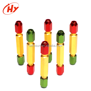 Thước đo giới hạn dạng chốt bằng thép cacbua SKD11, có giá đỡ đảo chiều, tay cầm màu đen, tay cầm màu đỏ xanh - Product Image 1